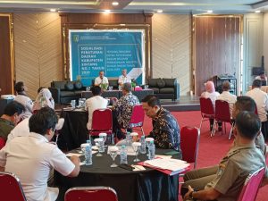 Asisten Administrasi Umum Sintang Buka Sosialisasi Perda Tentang RDTR BWP Industri Sungai Ringin