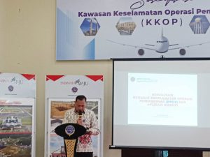 Jaga Keselamatan Penerbangan, Bandara Tebelian Sosialisasikan Aturan Pemanfaatan KKOP