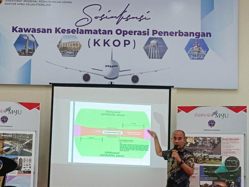 Kemenhub RI Tegaskan IMB di KKOP Wajib Atas Ijin Otoritas Bandara