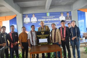 Kecamatan Kayan Hilir Punya Kantor Baru, Ini Kata Bupati dan Wabup Sintang Saat Peresmian