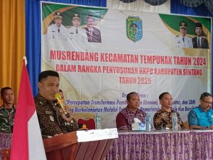 Musrenbang Kecamatan Tempunak, Sampaikan Usulan Skala Prioritas