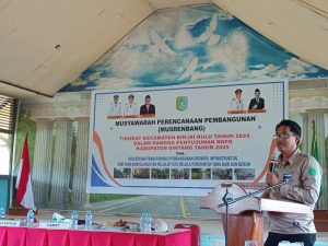 Kepala Bappeda Sintang Tegaskan Musrenbang Sangat Penting Dalam Penyusunan APBD