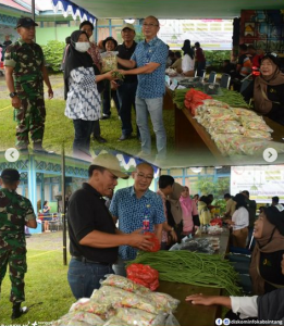 Program Sembako Murah di Halaman DKPP, Dibuka Asisten III Sintang