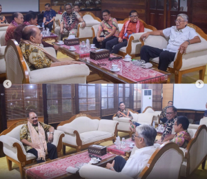 Ini Kata Bupati Sintang Terima Ketua Pengadilan Negeri Pontianak