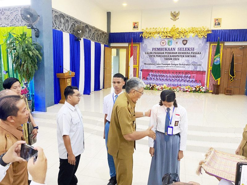 Bupati Sintang Buka Proses Seleksi Paskibra 2024: Tegaskan Tidak Ada Orang Dalam