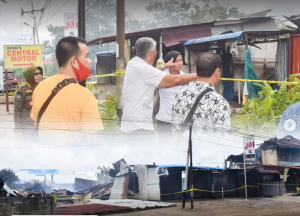 Bupati Sintang Tinjau Lokasi Kebakaran 13 Pintu Ruko di Kelurahan Akcaya