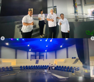 Usai Direhab, Bupati Sintang Cek Kondisi Gedung Kesenian Sintang