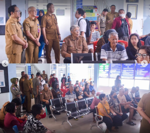 Usai Libur Panjang, Bupati Sintang Pimpin Sidak ke 6 OPD Yang Melayani Masyarakat