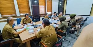Asisten III Pimpin Rapat Pembahasan Persiapan Peringatan Hari Otonomi Daerah dan HUT Pol PP