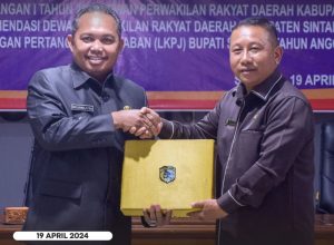 DPRD Sintang Gelar Paripurna LKPJ 2023, Wabup Sintang Hadir