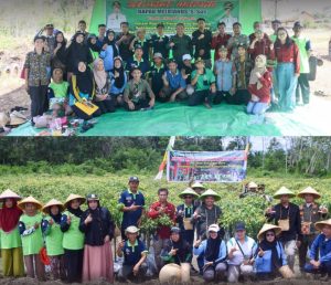 Kunjungi Desa Kenyabur Baru, Wabup Sintang Dialog Dengan Petani