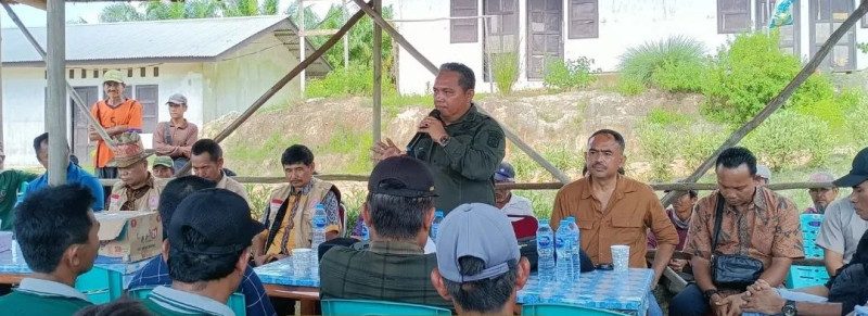 Wabup Sintang Kunjungi Desa Kertasari Ketungau Tengah, Ini Kegiatannya