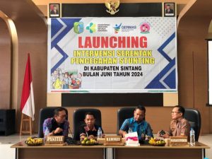 Kadis Kesehatan Sintang Launching Pengukuran Bayi Serentak di Kabupaten Sintang