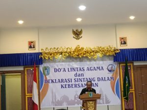 Wabup Sintang Hadiri Doa Lintas Agama, 6 Pemimpin Agama Doakan Sintang