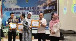 Sekda Sintang Hadiri Kegiatan Rekonsiliasi Iuran Wajib BPJS Kesehatan Pemda Triwulan I Provinsi Kalimantan Barat