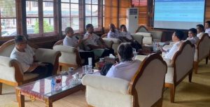 Bupati Sintang Hadiri Rapat Evaluasi RSUD AM Djoen dan RS Jiwa Sudiyanto