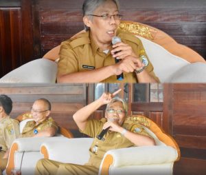 Bupati Sintang Pimpin Rapat Pleno Percepatan Akses Keuangan Daerah di Pendopo
