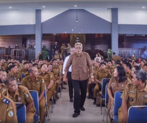 Bupati Sintang Buka Raker Kades dan Camat Se Kabupaten Sintang di Pendopo