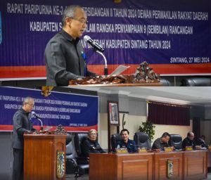 Asisten I Sintang Harisinto Linoh Beberkan Alasan Penambahan OPD di Pemkab Sintang