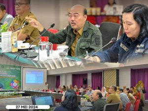 Sekda Sintang Langsung Paparkan Upaya TPPS Sintang Turunkan Stunting Tahun 2023 Kepada Pemprop Kalbar