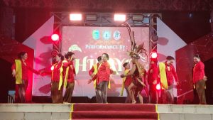 We’ Jonggan Hikayo Sintang Tampilkan Tarian Jonggan di PGD Sintang Tahun 2024