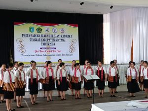 Pesparani Sintang, Lomba Paduan Suara Dewasa Wanita Hanya Diikuti Kecamatan Sintang