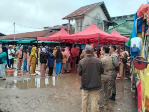 Kadis Perindagkop Sintang Hadir Dilokasi OP di Masuka
