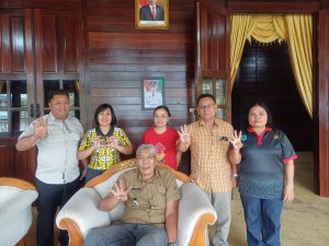 Menghadap Bupati Sintang, Panitia Pesparani Sintang Laporkan Ini