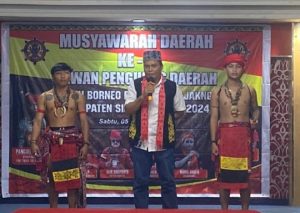 Yustinus Tanggapi Musda II TBBR Sintang Saat Hadiri Pembukaan