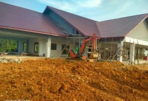 Kunjungi Kantor Camat Yang Sedang Dibangun, Ini Kata Camat Kayan Hulu