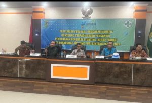 Camat Sintang Hadiri Pertemuan Bahas Evaluasi Penurunan Stunting Untuk Wilayah Puskesmas Tanjungpuri