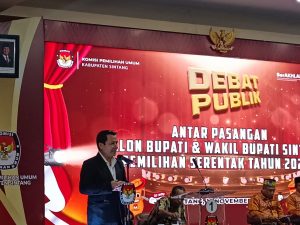 KPU Sintang Gelar Debat Publik Pilkada Kabupaten Sintang Tahun 2024