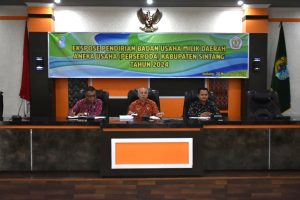 Pemkab Sintang Rencana Pendirian BUMD Sintang Maju Lestari