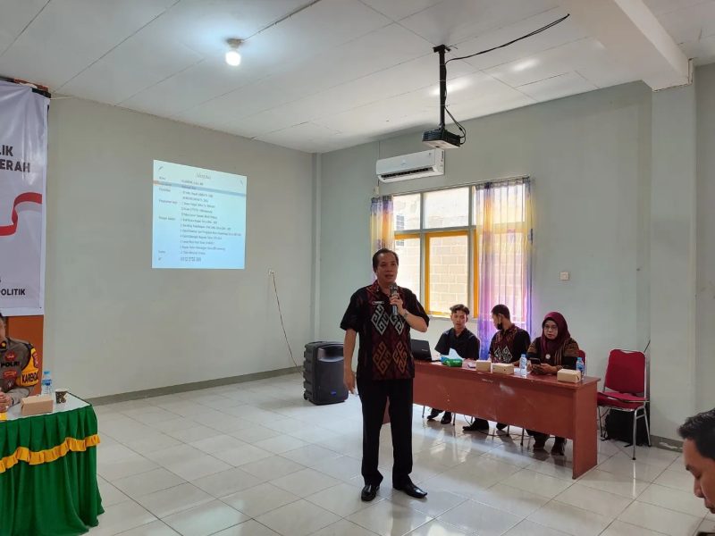 Gelar FGD di Unka Sintang, Ini Pesan Kaban Kesbangpol Sintang