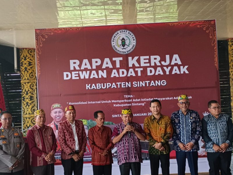 DAD Sintang Gelar Raker di Awal Tahun 2025, Dibuka Wabup Sintang