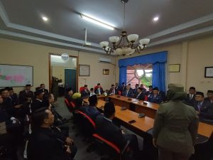 Pertama Masuk Kantor, Bala-Ronny Bertemua Jajaran Pemkab Sintang