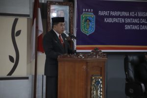 Christianus Lumano Staf Ahli Gubernur Kalbar Hadiri Sertijab Bupati dan Wabup Sintang