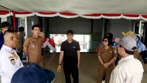 Kadisporapar Sintang Dampingi Ketua Kwarda Pramuka Kalbar dan Wabup Sintang Tinjau Kesiapan Lokasi Raida Kalbar di Stadion Baning