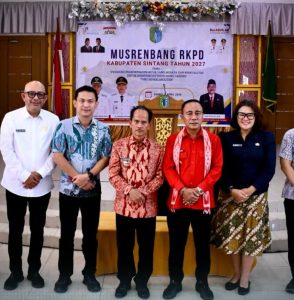 Ketua DPRD Sintang Hadiri Musrenbang Kabupaten 2027, Dukung Prioritas Infrastruktur Hingga 2030
